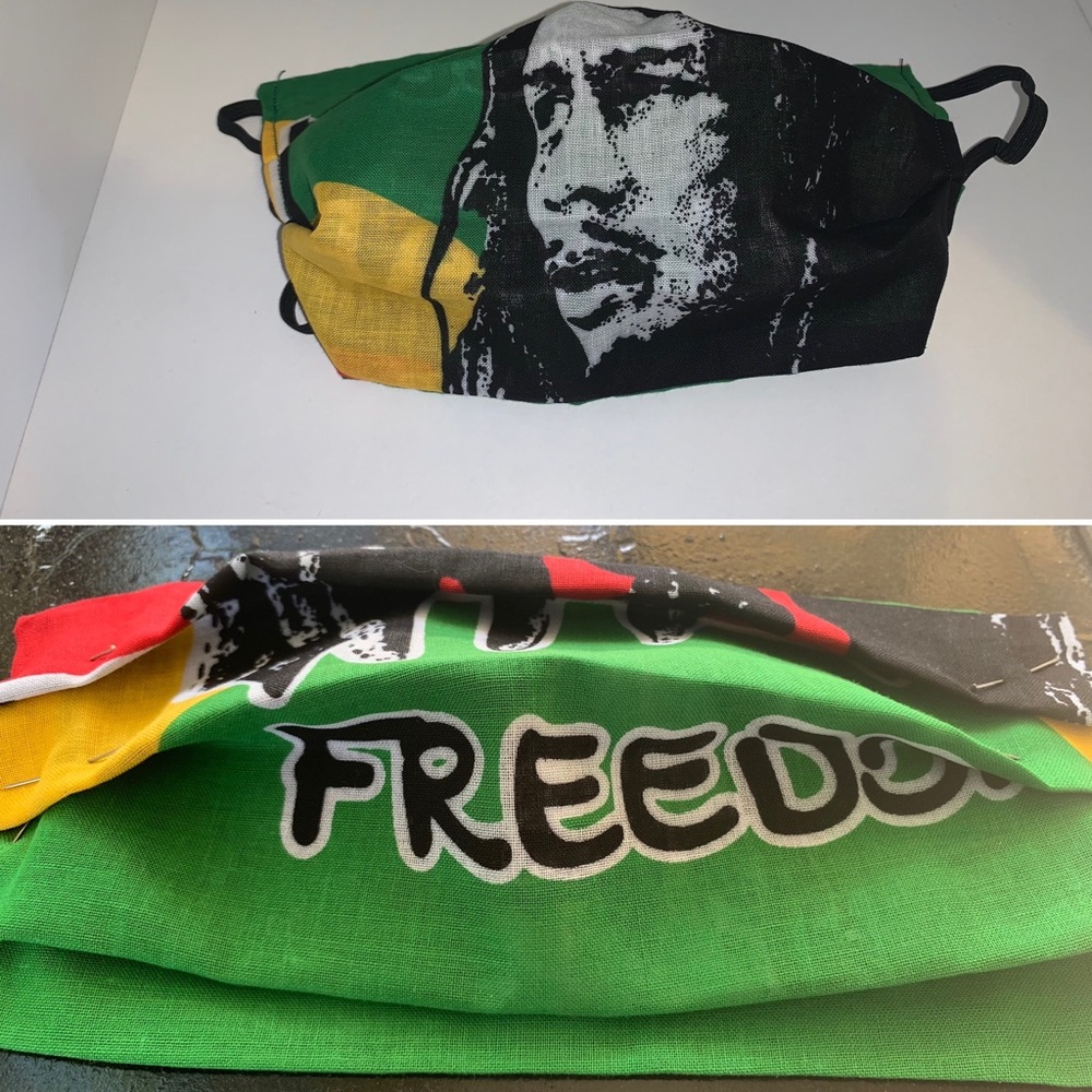 Handmade Bob Marley Mask